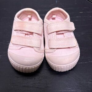 Pink Kids Velcro Sneakers